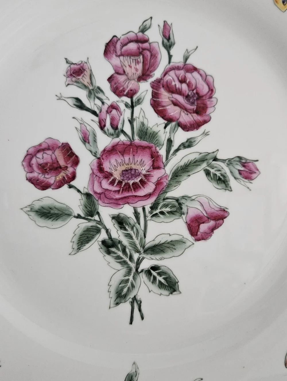 Vintage Oriental Accents Decorative Plates- Set Of 3